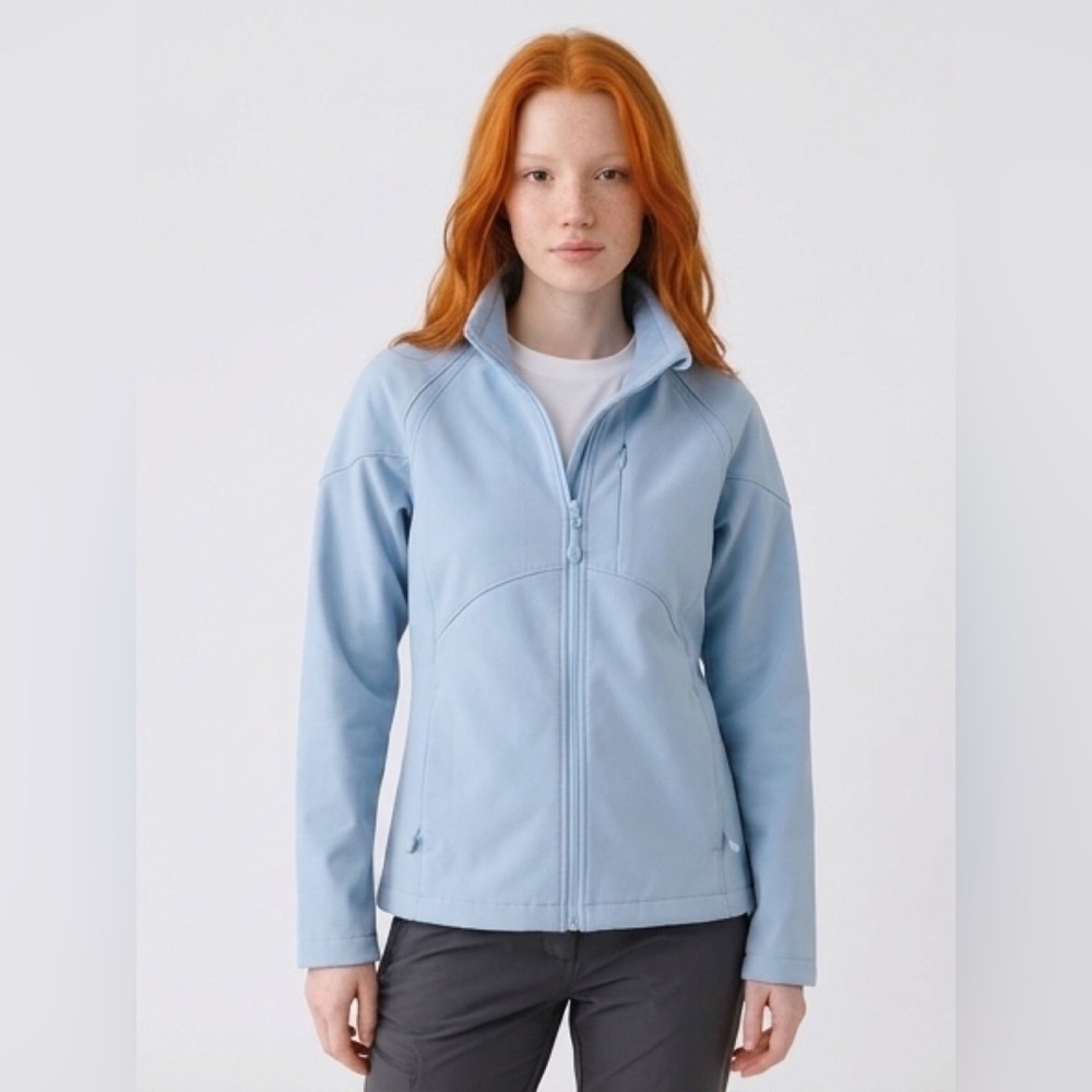 Black Diamond light blue utility jacket size medium 72